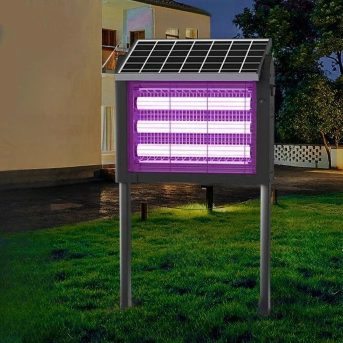 JOYINLED Solar Powered Waterproof Mosquito Killer Lamp and Outdoor Garden Light