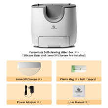 Self-Cleaning Open-Top Design with Advanced Safety Sensors Extra Large Capacity Multi-Cat Litter Box