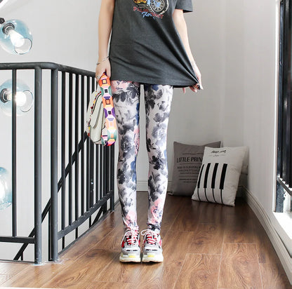 Casual and Colorful Leg Warmer Leggings