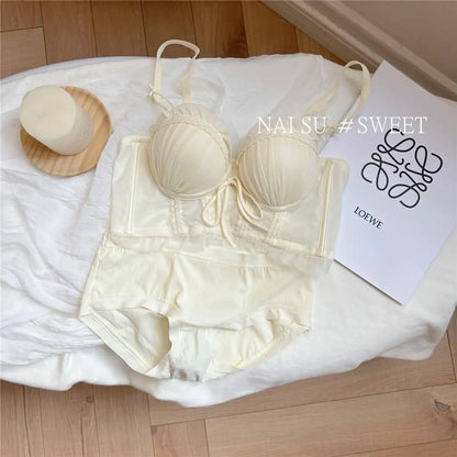 Wireless Lolita Bra Set