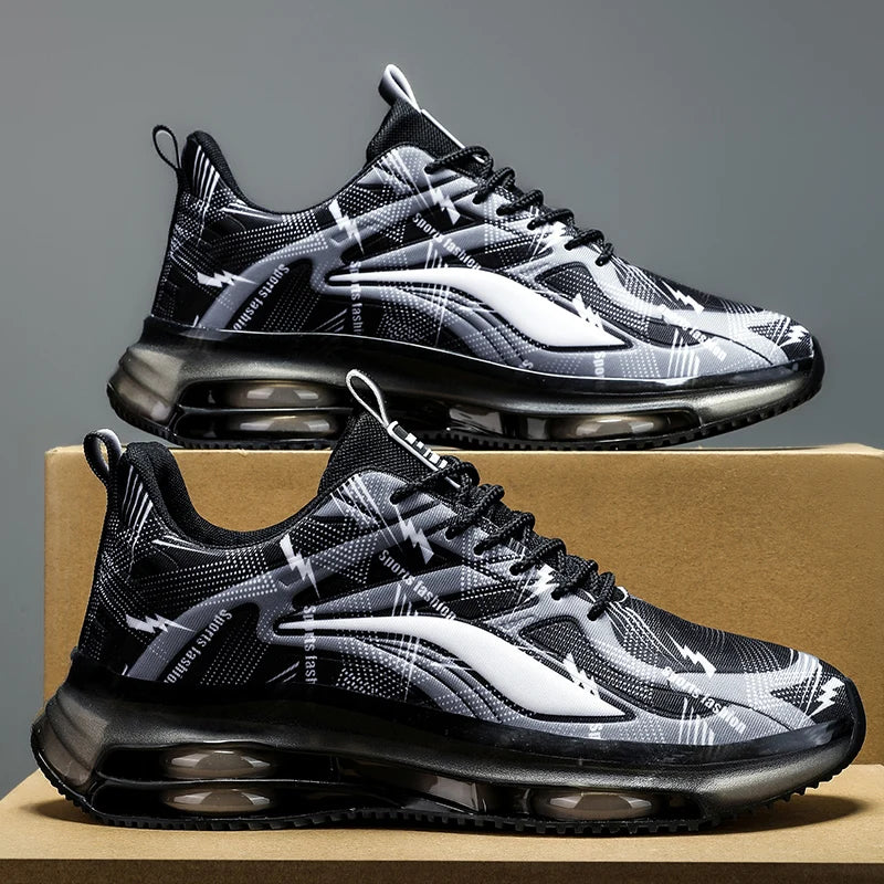 Air Cushioned Comfortable Non-Slip Shock-Absorbing Sneakers