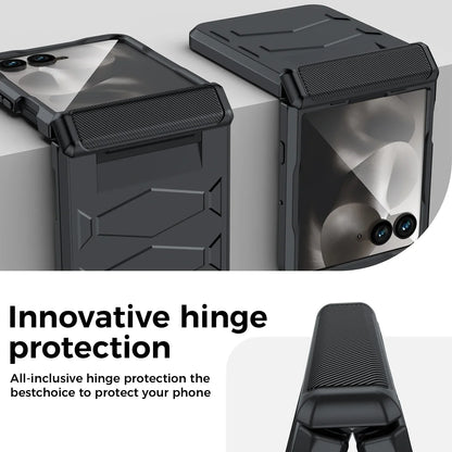 MOTO Razr Non-Slip Texture Rugged Hinge Protection Case