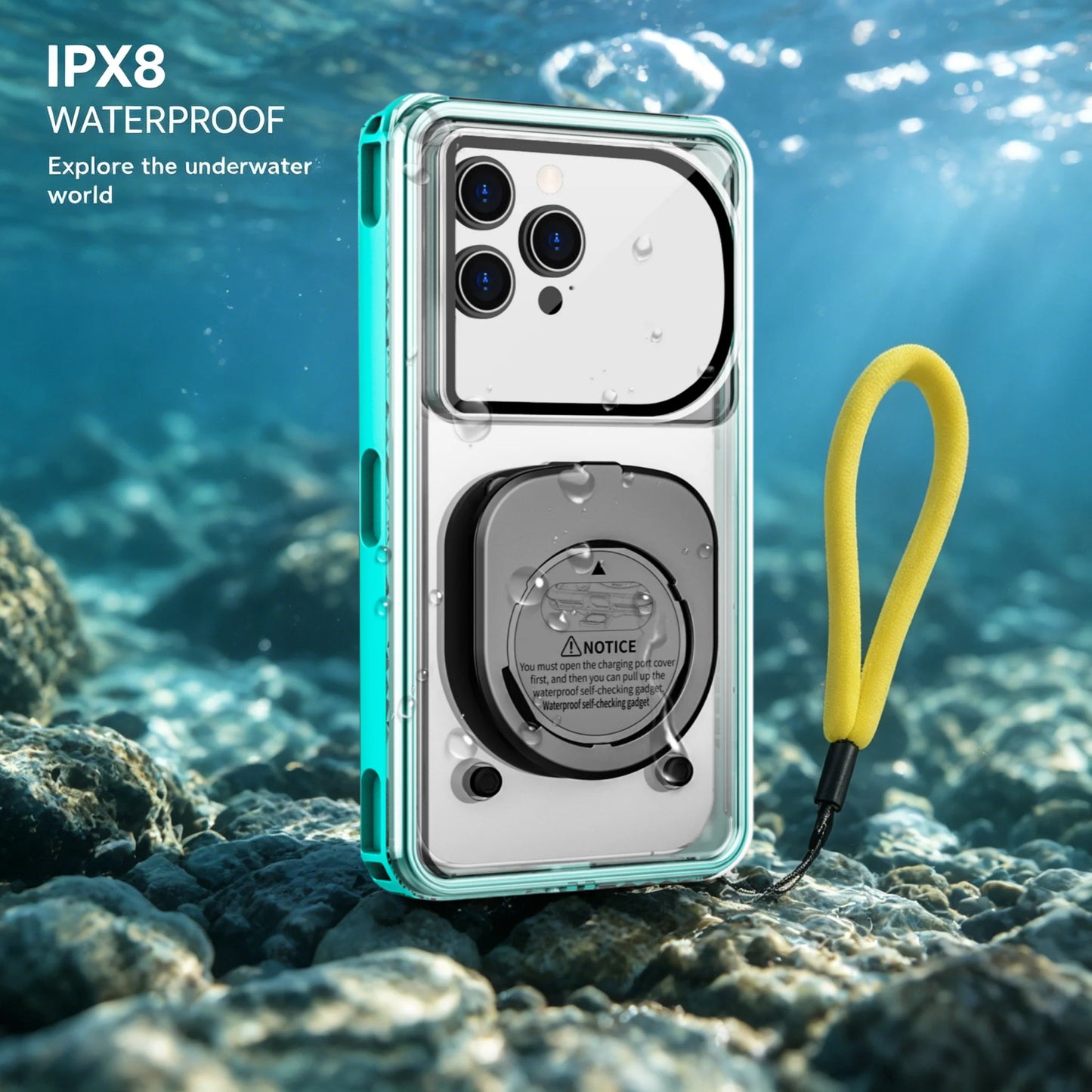IP68 Heavy-Duty Waterproof Phone Case for Samsung Galaxy S-Series