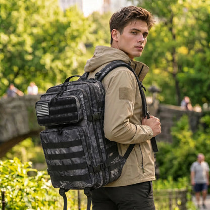 45L Tactical Molle Travel Backpack & Rucksack