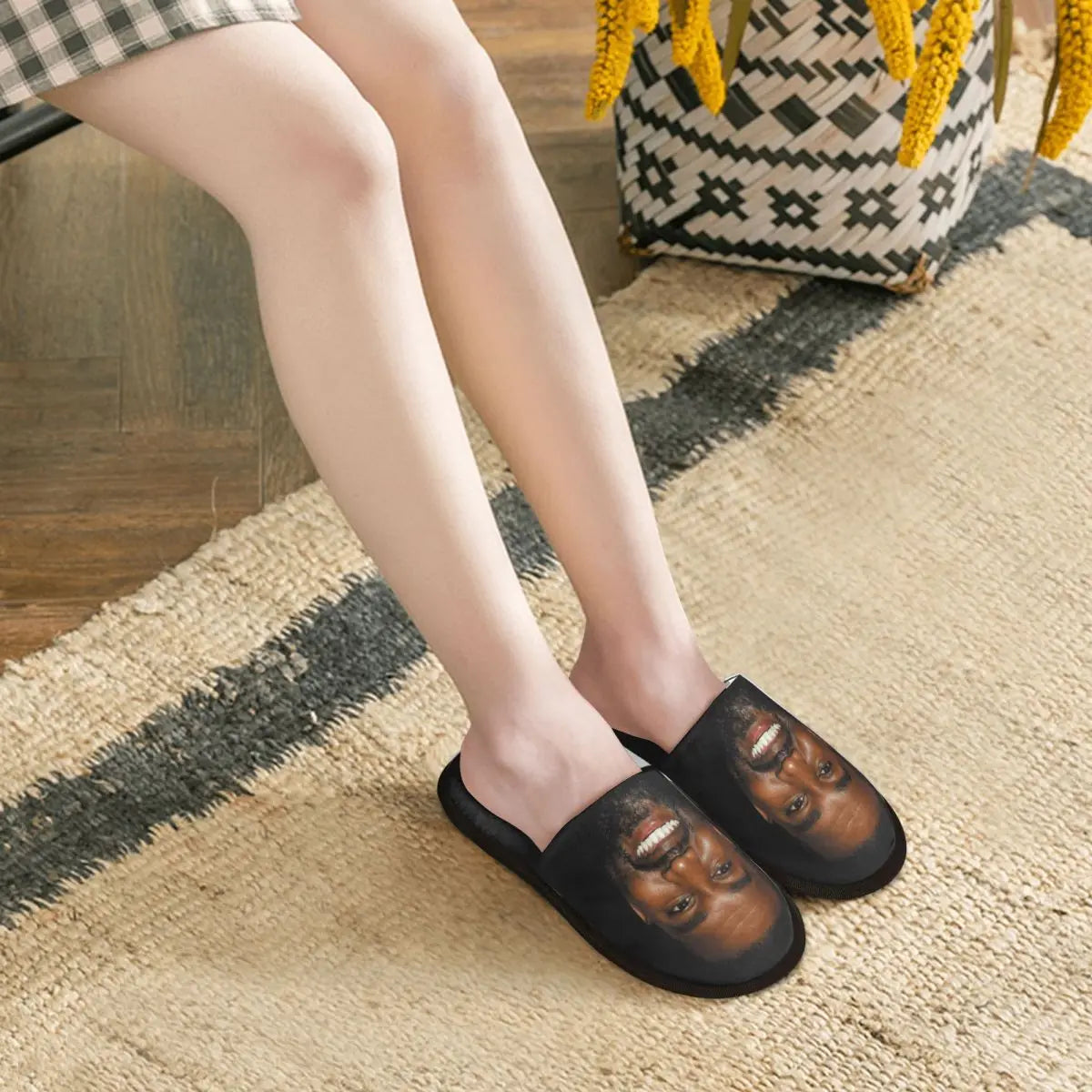 Funny Kanye West Meme Guest Slippers