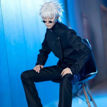 Jujutsu Kaisen Gojo Satoru High School Uniform Cosplay Set
