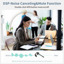 Open Ear Headphones with Boom Mic, Bluetooth 5.4 Wireless