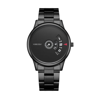 ORUSS Men's Ultra-Thin Quartz Watch - Minimalist Alloy Wristwatch