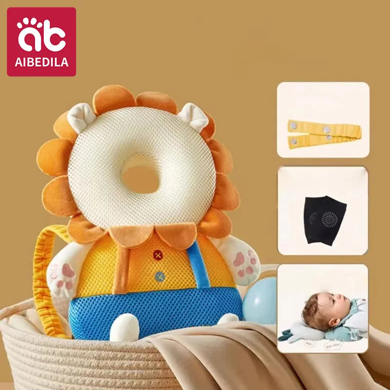 AIBEDILA Baby Head Protector Safety Pad Backpack