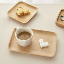 HeMu Walnut Beech Whole Wooden Japanese Dining Tray