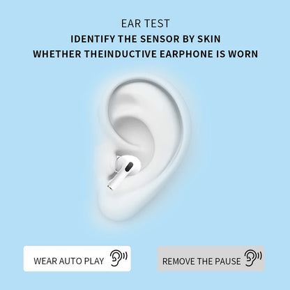 Bluetooth Noise Cancelling Wireless Earphones with Heart Rate Monitoring