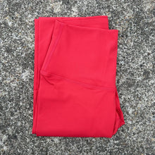 Solid Color High Waist Leggings with Pocket