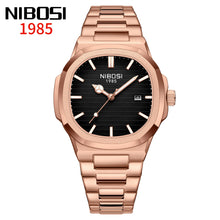 NIBOSI Stainless Steel Quartz Watch
