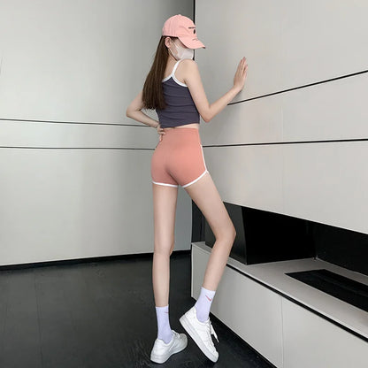 Women's High-Waisted Athletic Performance Shorts