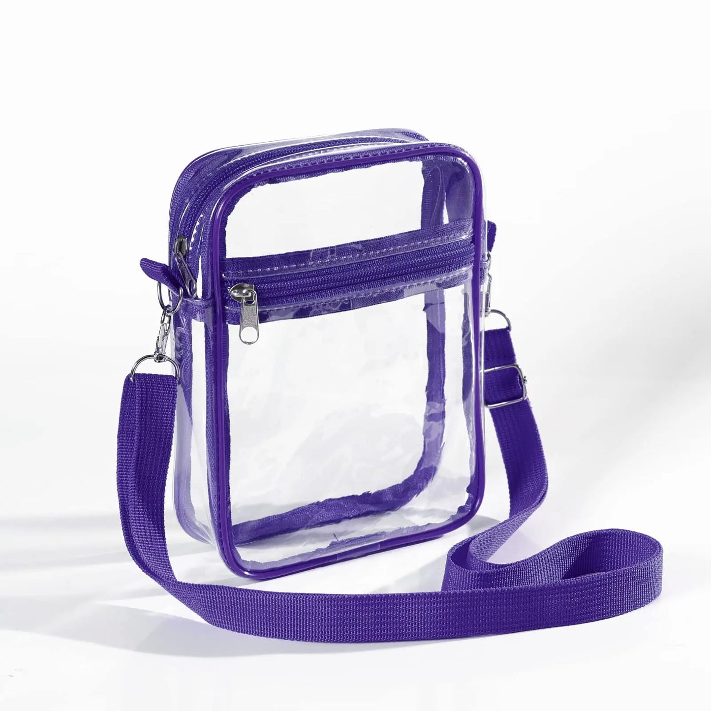 Clear Stadium Approved Shoulder Bag Bag With Front Pocket
