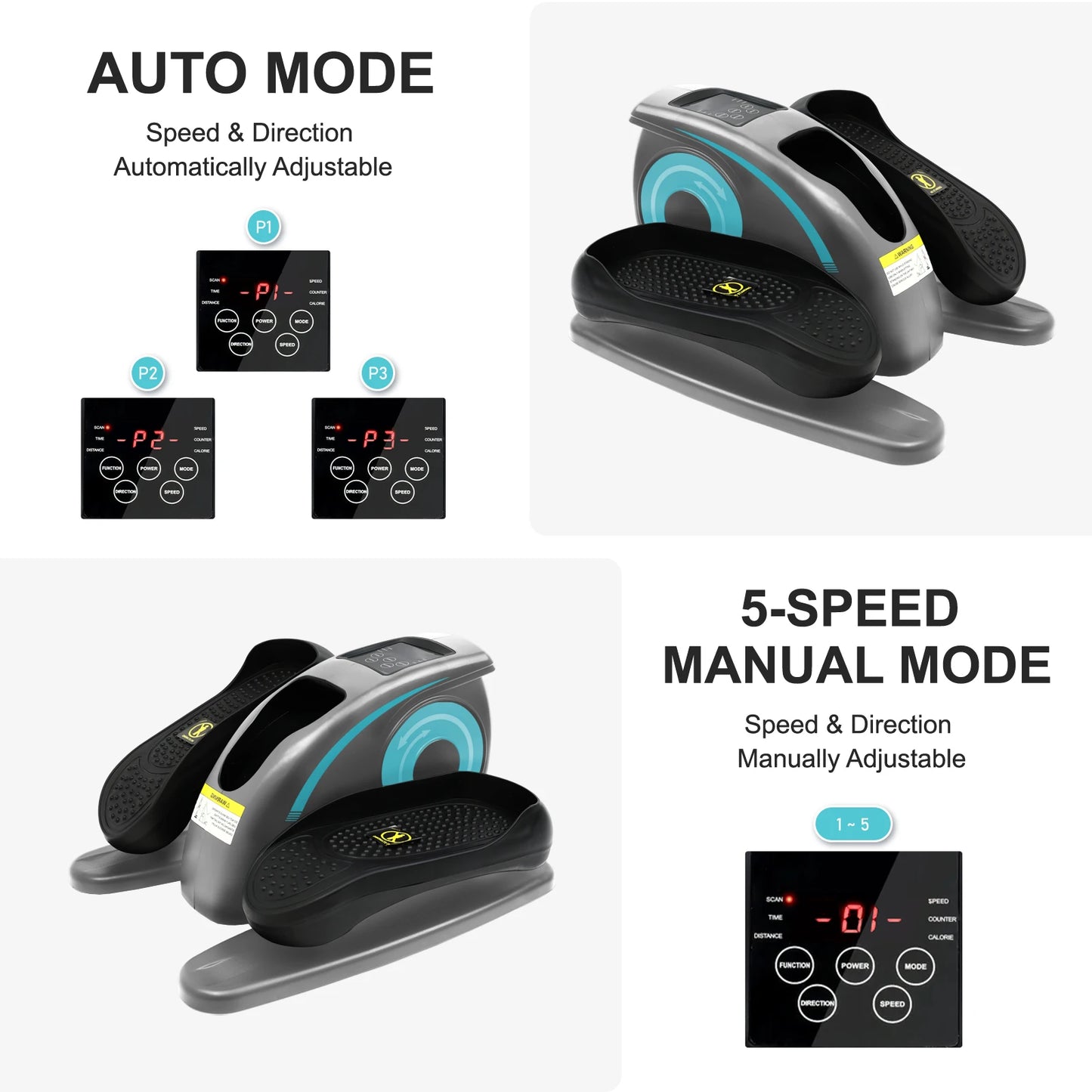 Electric Elliptical Pedal Machine