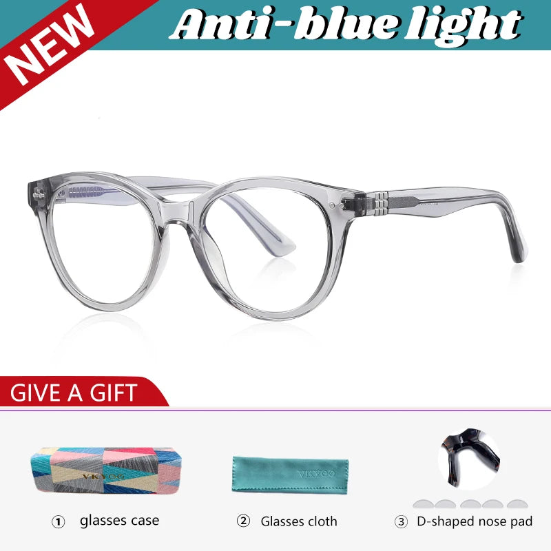 VICKY Round TR90 Frame Reading Glasses