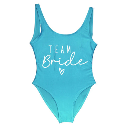 Team Bride One-Piece Swimsuit