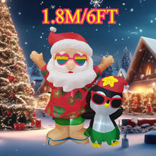 Inflatable Toys Santa Cartoon Vehicles Decorations