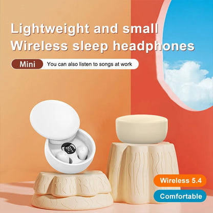 SK26 Bluetooth 5.4 Wireless Small Invisible Earbuds