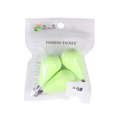Luminous Olive-Shaped Water Drop Fishing Sinkers (12g-150g)