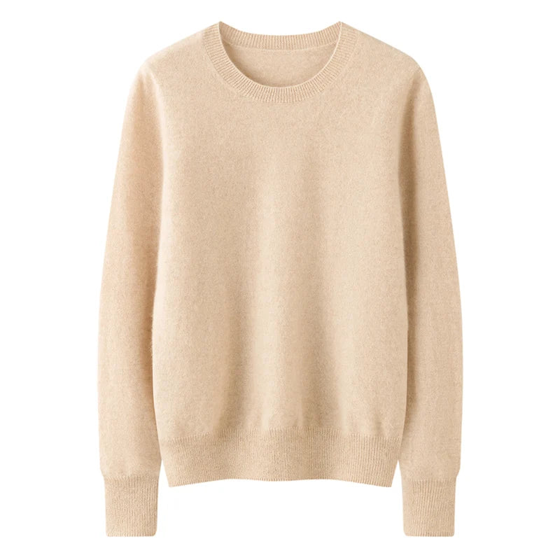Pure Cashmere Knitted Pullover