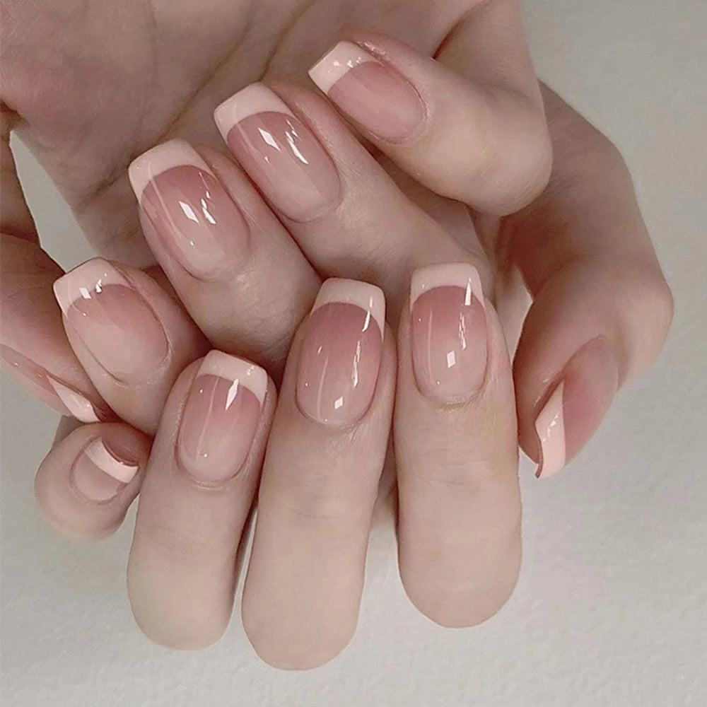 24pcs Mid Length Removable Wear Full Cover Nails