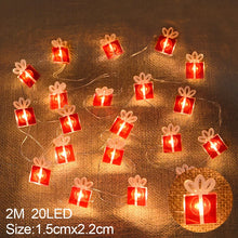 2M 20LED Santa Claus Snowflake LED Light String