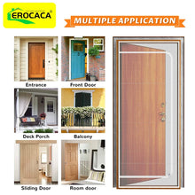 EROCACA Heavy Duty Door Screen with Bilateral Zipper