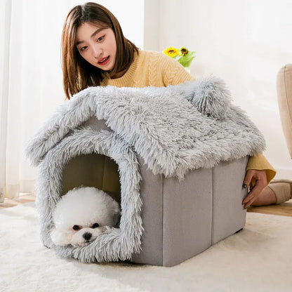 Indoor Soft Comfortable Pet Sleeping Mat Portable Bed