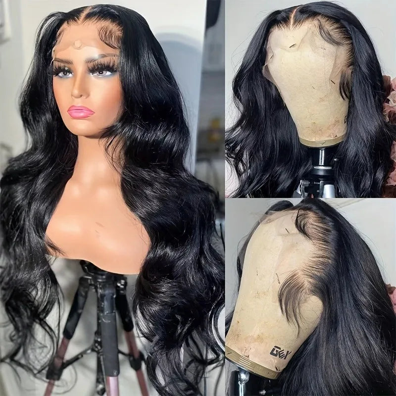 250% Density Glueless Human Hair Lace Front Wig
