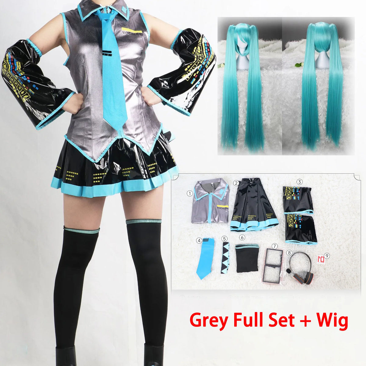 Gachiakuta Riyo Cosplay Costume Full Set