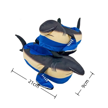 Italian Brainrot Tung Tung Plush Slippers