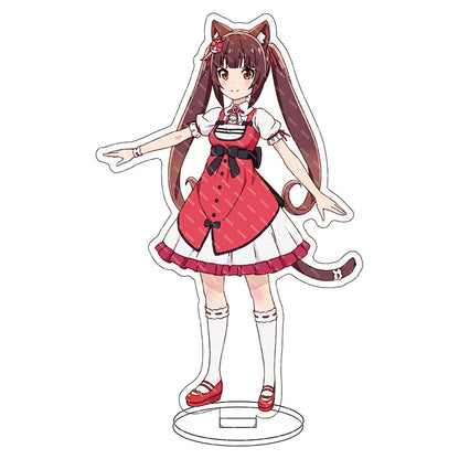 NEKOPARA 16CM Anime Acrylic Stand Figure (Chocola, Vanilla, & Friends)