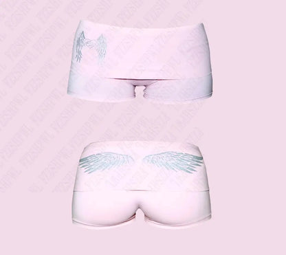 Retro Millennium Patterned Printed Shorts