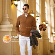 Quarter Zip Polo Sweaters