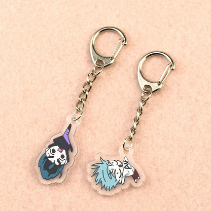 2-Piece Alien Stage Ivan & Till Anime Acrylic Keychain Set