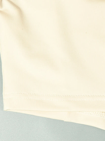 Two-Piece Set with Zipper Split Hem Top and Slim Fit Flare Pants