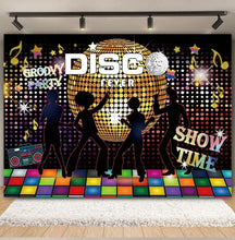 Disco Hip Hop Party Photo Backdrop