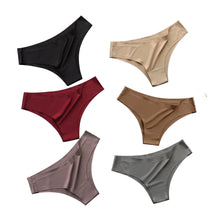 6Pcs Seamless Low Waist Ultra-thin Briefs