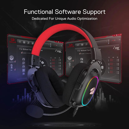 Redragon H510 Zeus-X RGB Wired Backlit Gaming Headset