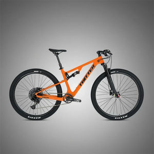 TWITTER OVERLORD EDS-13S Electronic shifting Oil Disc Brake Full suspension Carbon Fiber Mountain Bike
