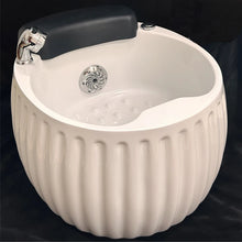 Portable Fiberglass Pedicure Washing Sink with Jet