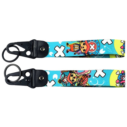 One Piece Anime Eagle Beak Keychain Lanyard & Badge Holder