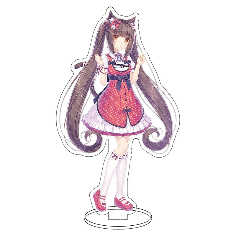 NEKOPARA 16CM Anime Acrylic Stand Figure (Chocola, Vanilla, & Friends)