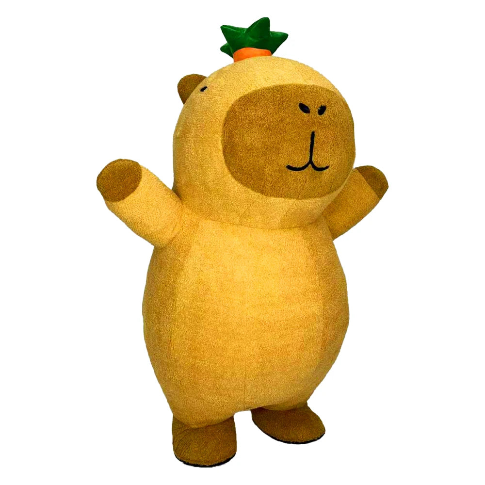 2.6m Inflatable Capybara Mascot Costume - Adult Plush Animal Cosplay Suit for Parades & Events