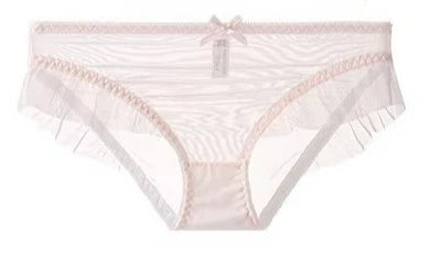 YEMOMO  French Butterfly Knot Lace Bra Set