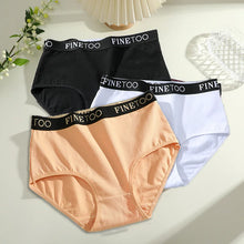 Finetoo 3Pcs Cotton Briefs
