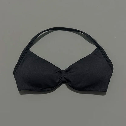 Strappy High Support Thin Strap Seamless Bras