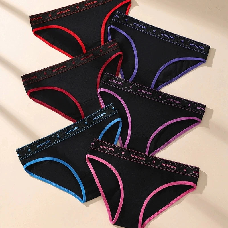 6Pcs Cotton Soft Briefs